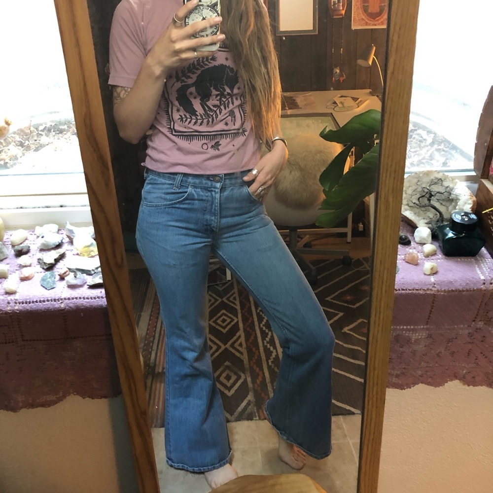 Orange Label Vintage Levi Bellbottoms